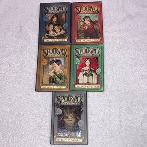 The spiderwick chronicles hard cover 1-5